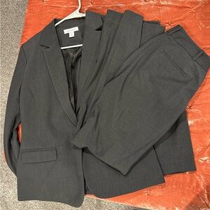 Liz Claiborne Dark Gray Suit Set